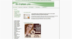 Desktop Screenshot of kits-graphiques-sites.creer-un-site-internet.com