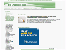 Tablet Screenshot of kits-graphiques-sites.creer-un-site-internet.com